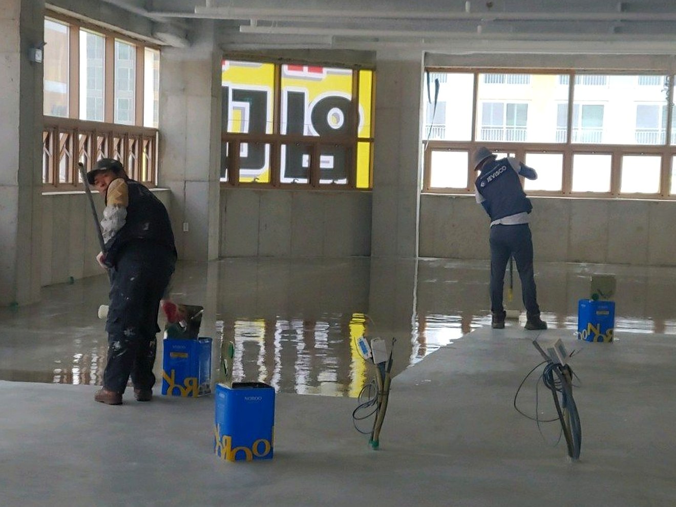 군산 바닥 에폭시 - 공장 바닥 에폭시 시공